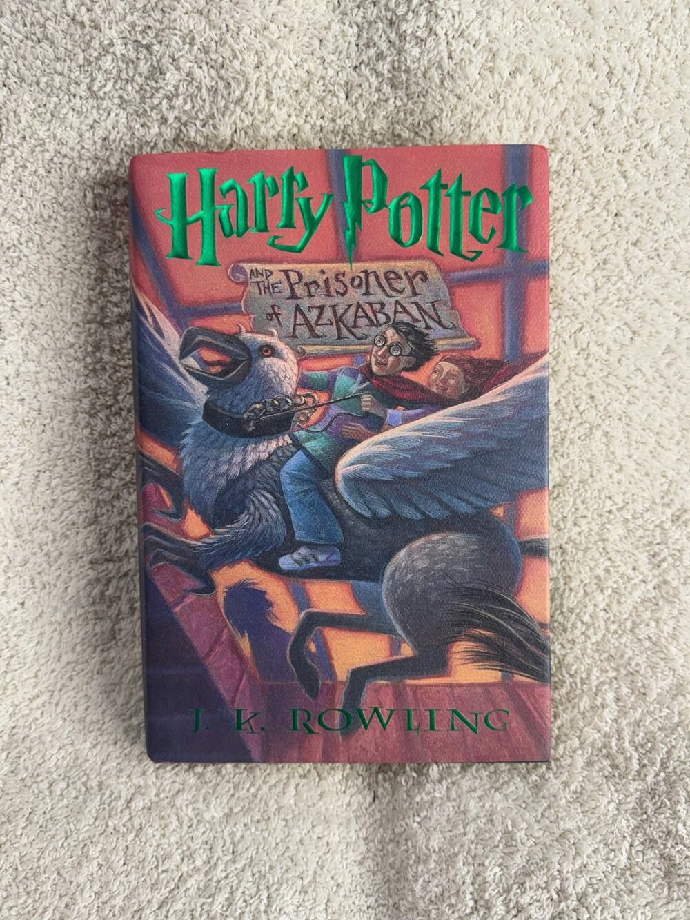 Harry Potter And The Prisoner Of Azkaban by J K Rowling 1st Edition Oct 1999